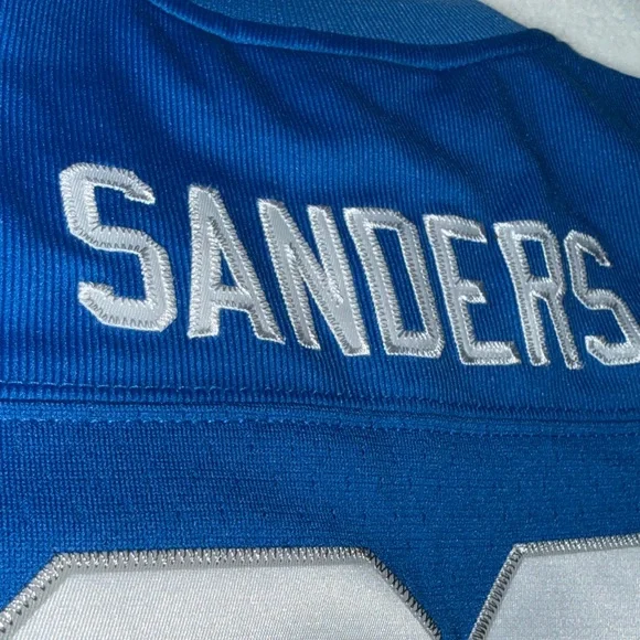 Mitchell & Ness Kids Blue and Silver Jersey